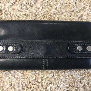Black Leather Fossil “Fifty-four” Wallet